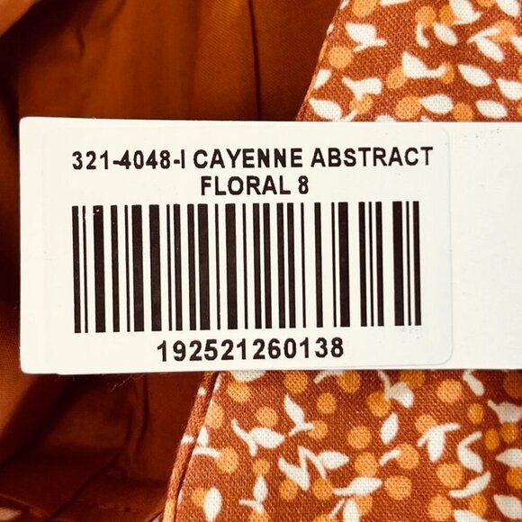 Jonathan Simkhai Lillian Shorts Size 8 Linen Blend in Cayenne Abstract Floral - Picture 11 of 15